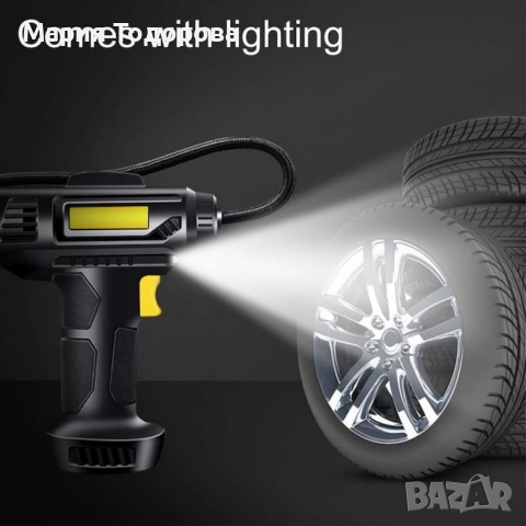 Безжичен дигитален компресор за автомобил, снимка 8 - Аксесоари и консумативи - 52989589