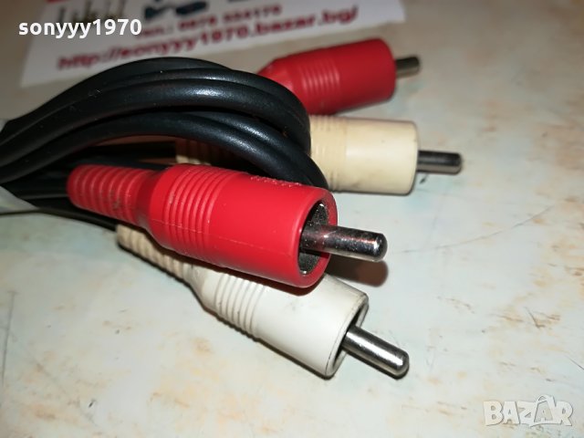 japan/japan-stereo cable-1m-чинчове 3108211224, снимка 6 - Други - 33978198