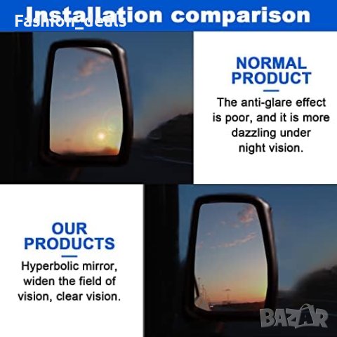 Ново Отопляемо стъкло за странично огледалото/Transit Custom 2013-2019 (дясно), снимка 4 - Аксесоари и консумативи - 41142574