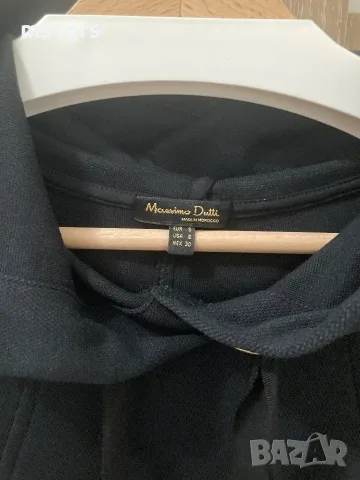 Рокля  Massimo Dutti, черна, снимка 4 - Рокли - 56395294