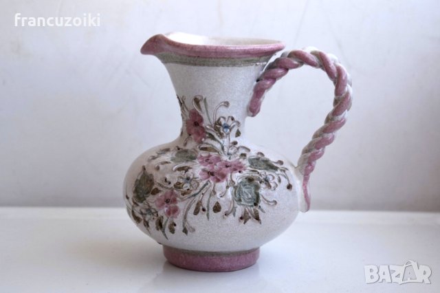 Керамична ваза Ainring Keramik Кана Немска керамика , снимка 8 - Вази - 41450009