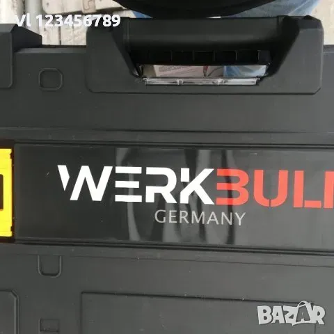 Акумулаторен ударен винтоверт и безчетков ъглошлайф WERKBULL GERMANY 36V 8Ah, снимка 8 - Куфари с инструменти - 48520224