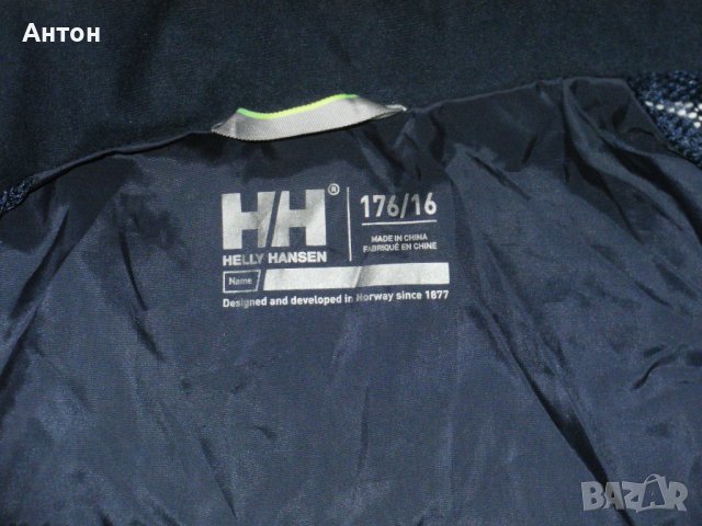 HELLY HANSEN оригинална юношеска ветровка 176/16, снимка 5 - Детски якета и елеци - 39212154