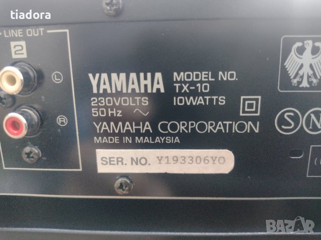 Yamaha AX-10 CDX-10 TX-10 KX-10, снимка 9 - Ресийвъри, усилватели, смесителни пултове - 39156309