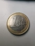 Рядка Евро монета с буквата S 2002, снимка 2