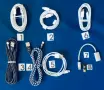 РАЗПРОДАЖБА-Нови  Кабели-1 и 2м; Зарядни-30W; 20W; 10W; Магнитни зарядни; Други, Мин. покупка € 10, снимка 1