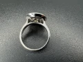 Сребърен пръстен с циркони №7094, снимка 3
