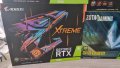 Чисто нова видеокарта GIGABYTE AORUS GeForce RTX 3090 Xtreme 24G Graphics Card, Max Covered Cooling, снимка 1 - Видеокарти - 34440298
