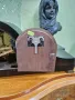 Уникален голям антикварен колекционерски каминен часовник , снимка 10