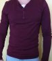Мъжка блуза цвят бордо, чисто нова размер S, снимка 2