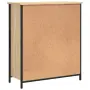 vidaXL Страничен шкаф, дъб сонома, 70x30x80 см, инженерно дърво, снимка 8