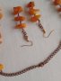 Кехлибарена огърлица и обици, снимка 10