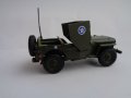  VICTORIA 1/43 JEEP WILLYS ИГРАЧКА КОЛИЧКА ВОЕНЕН МОДЕЛ ДЖИП, снимка 4