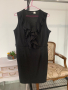 Елегантна черна рокля в размер XL, снимка 2