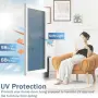 Фолио за прозорци one-way privacy, огледален ефект, UV и топлоотражение, снимка 3