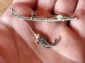 Сребърна брошка (20), снимка 10
