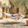 Външен хамак Outsunny 200x140 см, двуслоен хамак, снимка 9