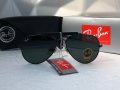 Ray-Ban RB3422 RB3025 limited edition слънчеви очила Рей-Бан авиатор с кожа, снимка 5