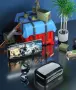 Безжични bluetooth слушалки с LED цифров дисплей, снимка 9