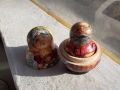 Невероятна стара руска матрьошка баба дядо и внучета , снимка 7