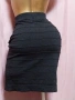 М Черна, еластична, бандажна пола, снимка 2