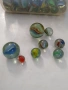130 броя Стъклени топчета,/сирийчета/, снимка 3