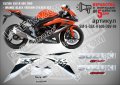 SUZUKI GSX-R 600 2009 - ORANGE BLACK VERSION SM-S-GSX-R 600-OBV-09