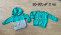 Употребявани дрехи за момче, панталони, блузи, шапки, якета 80,86,92,98, снимка 9