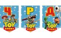 Играта на играчките toy story  ЧРД знаменца флагчета флаг Банер парти гирлянд декор рожден ден