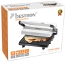 Bestron Panini APM123W Грил за сандвичи и тостери с незалепващо покритие 700 W, бял, снимка 8