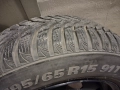 Зимни гуми с джанти за Пежо/Ситроен - 195 65 15, снимка 4