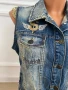 RAW Denim дънков елек, снимка 3