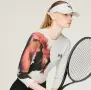 Оригинален дамски кроп топ Adidas Y-3 Tennis Long Sleeve Размер XS / 30-32, снимка 1