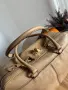 Max Mara Original Кожена чанта с  размери 38/25/10 , снимка 5