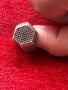 Сребърен мъжки пръстен, снимка 3