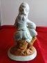 Стара Рядка Френска Порцеланова Статуетка РИБАРКА, снимка 3