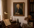 Винтидж портрет на Йохан Себастиан Бах – Bärenreiter-Verlag, Kassel / Basel | 44 × 54 см, снимка 1