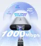 UtechSmart USB C хъб, Ethernet многопортов адаптер 6 в 1 USB C към HDMI докинг станция, снимка 5