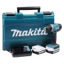 НОВ Акумулаторна бормашина/винтоверт Makita CXT DF347DWAE, 14.4 V, 2.0Ah, 30/15 Nm, 1400 об./мин, 2 , снимка 7