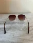 Слънчеви очила с кафеви стъкла и златни рамки тип бъбрек 🤎, снимка 4