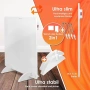 KESSER® Инфрачервен нагревател, радиаторен отоплителен панел-550 W , снимка 8