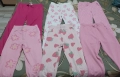 лот от детски ватирани долнища за момиче 134см , снимка 1
