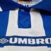 ESBJERG Есберг Дания 1999/00 оригинална футболна тениска UMBRO фланелка за футбол с номер 11, снимка 4 - Футбол - 41701635