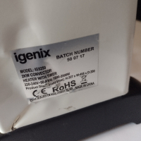 Конвектор IGENIX IG5250 2000W втора употреба, снимка 7 - Отоплителни печки - 44715680