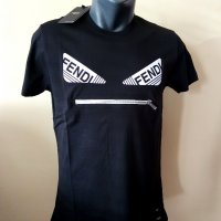 Fendi мъжка тениска нова с етикет, снимка 3 - Тениски - 35843139