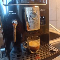 Кафеавтомат Саеко Хелсис работи перфектно, като нов е , снимка 2 - Кафемашини - 40916657