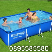 Басейн правоъгълен Bestway 400х 211х81см  Splash Frame,, снимка 6 - Басейни и аксесоари - 36238737