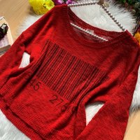 Кроп пуловер, снимка 2 - Блузи с дълъг ръкав и пуловери - 34090309