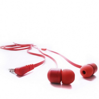 слушалки Degauss Labs SPKRS, червени, тип "тапи", микрофон, снимка 3 - Слушалки, hands-free - 36395990