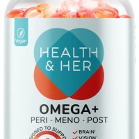 Мултинутриентна подкрепа и веган Omega+ при перименопауза за жени, снимка 5 - Хранителни добавки - 42020356